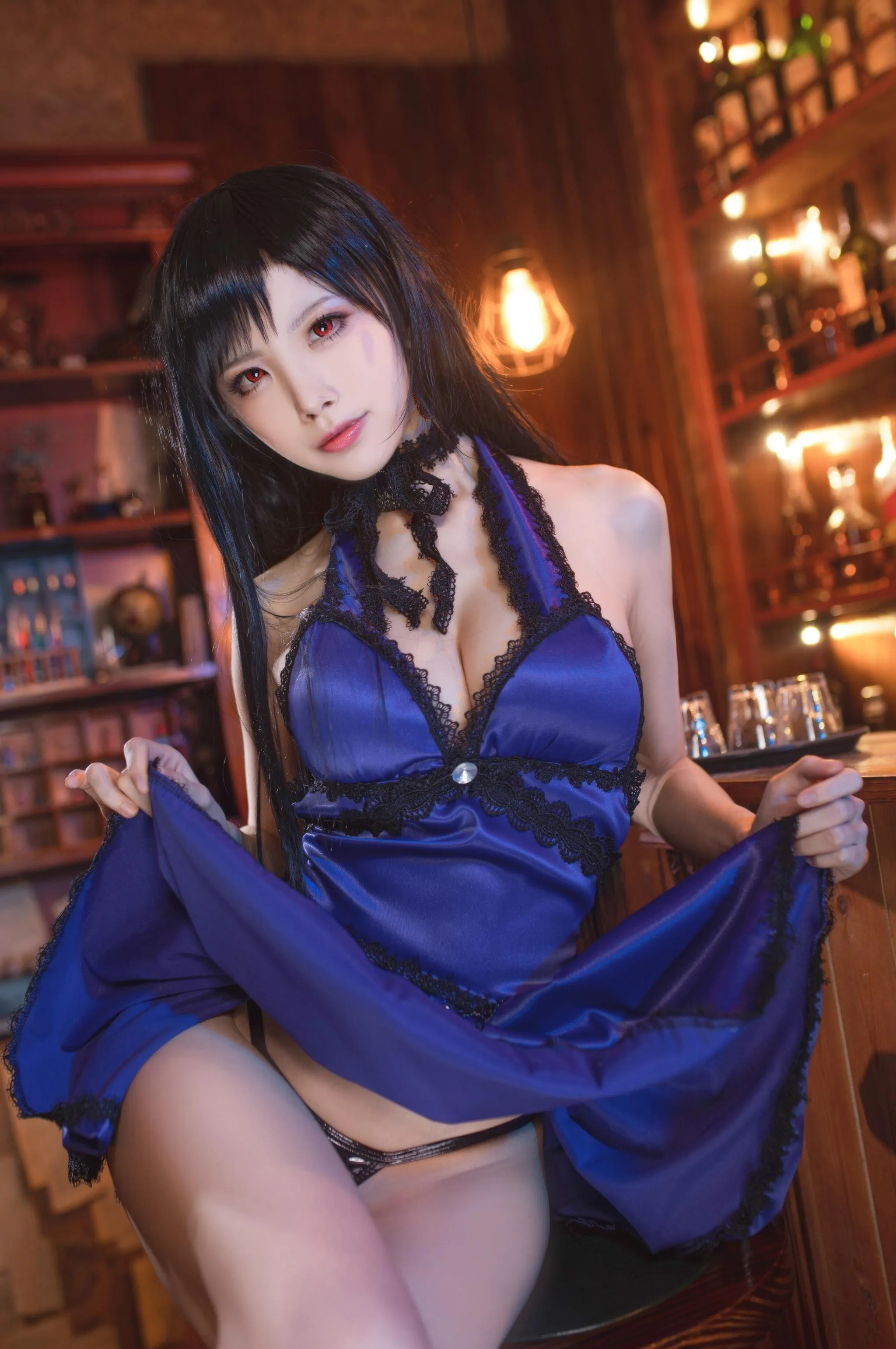 水淼Aqua – NO.43 蒂法旗袍和礼服 [40P]插图6